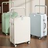 Wide trolley aluminum frame suitcase women's boarding m chassis 20 inches 2025 new password box men's 26 inches large capacity travel