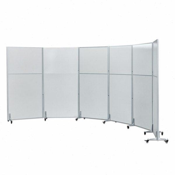 公室移动折叠屏风隔断现货车间仓库活动隔板推拉简易挡板,淘宝优惠券,粉丝福利购,淘宝优惠卷