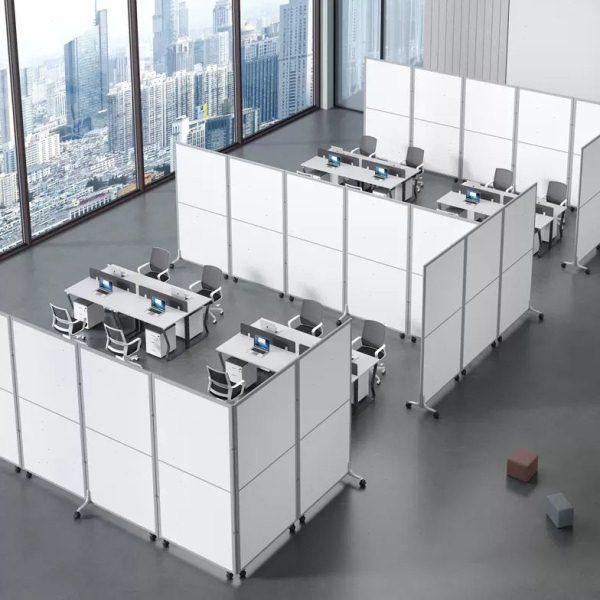 公室移动折叠屏风隔断现货车间仓库活动隔板推拉简易挡板,淘宝优惠券,粉丝福利购,淘宝优惠卷