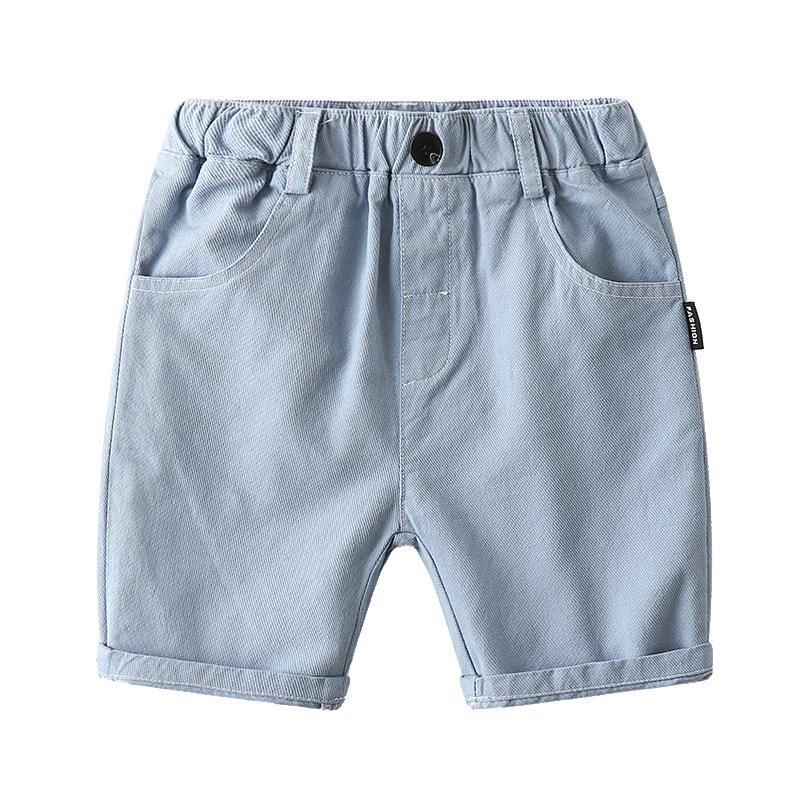 儿童夏季短裤韩版童装男童五分裤宝宝休闲中裤中童纯色裤子沙滩裤,淘宝优惠券,粉丝福利购,淘宝优惠卷