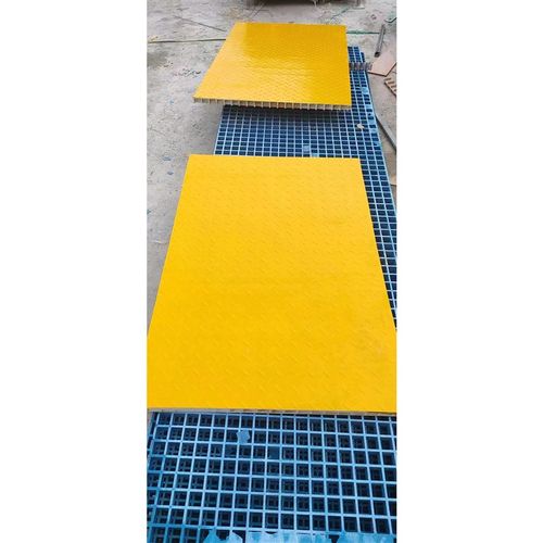 玻璃钢格b栅板电缆沟防滑板排水沟盖板蓄密封花纹板厕所化粪池盖 - 图2