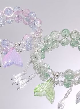 铁合金超仙新款甜美森系人手链