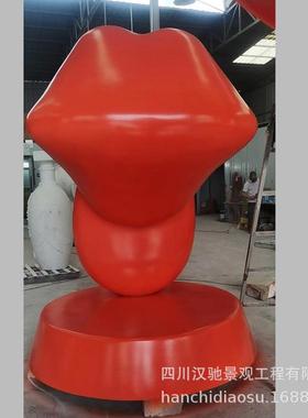 玻璃钢创意雕塑饭店餐饮开业迎宾户外商场商业美陈装饰工艺品摆件