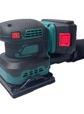 无刷锂电砂光机圆形方形迷你砂纸机腻子打磨机木头金属打磨抛光机