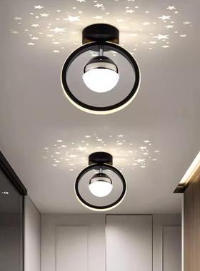 阳台过道走廊灯网红星空楼梯现代简约家用入户门玄关衣帽间吸顶灯