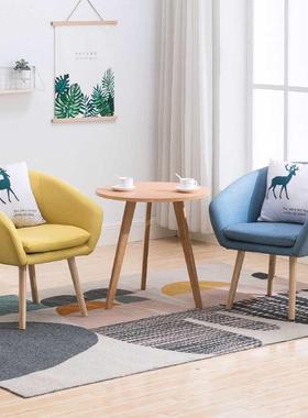 办公沙发茶几组合商务接待室会客组合单人小型心理咨询办公室