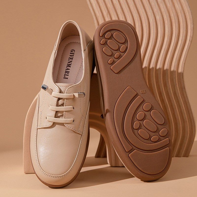 41码42中年妈妈运动旅游小白鞋女牛筋平底轻便休闲真皮软底单皮鞋,淘宝优惠券,粉丝福利购,淘宝优惠卷