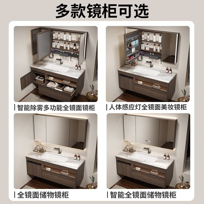 中古风复古浴室柜组合轻奢卫生间洗漱台奢石洗脸盆洗手盆柜洗手池,淘宝优惠券,粉丝福利购,淘宝优惠卷