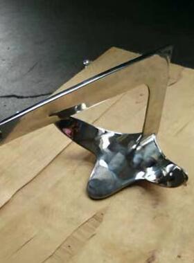 不锈钢布鲁斯锚高档游艇用镜面抛光防锈美观供应船锚