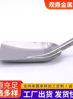 不锈钢大铲子煤铲锹垃圾铲农具粮食木屑大锹