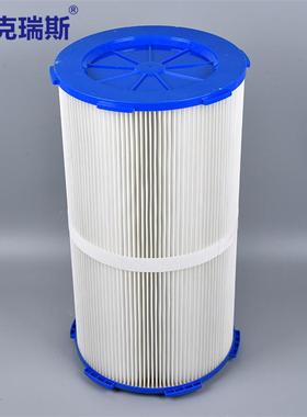 克瑞斯过滤除尘折叠滤芯粉碎机空气滤芯六耳快拆卡盘式除尘滤筒