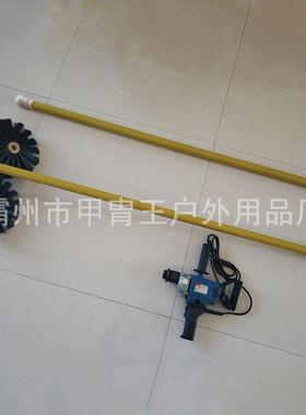 220kv电动绝缘清洁器绝缘子除尘毛刷避雷器清扫刷带电作业瓷瓶刷