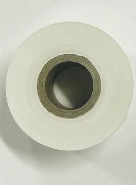 白色混合基碳带不干胶标签打印机色带打码机打价机白色不干胶碳带