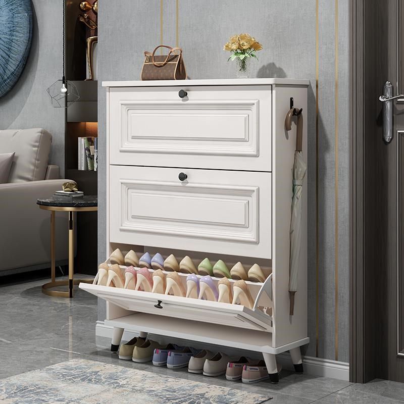 美式超薄翻斗鞋柜家用门口新款2024爆款室内玄关柜一体实木腿鞋架,淘宝优惠券,粉丝福利购,淘宝优惠卷