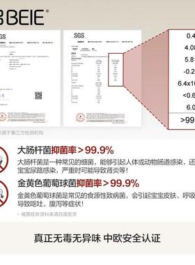 贝易宝宝爬爬垫xpe布面客厅地垫婴儿学步游戏垫2cm加厚儿童爬行垫