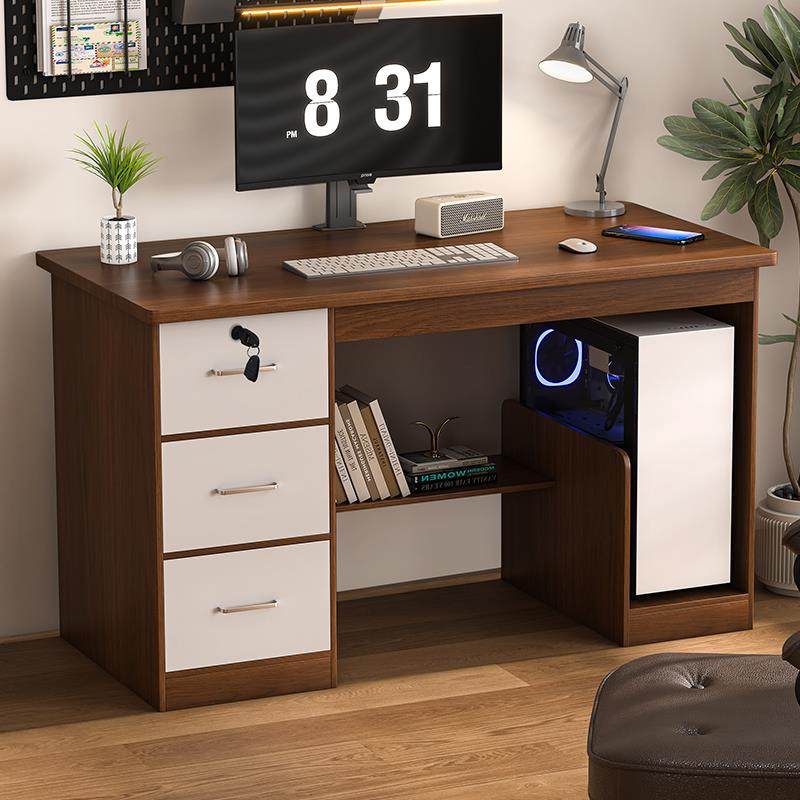 实木生态板电脑桌台式家用书桌办公桌工作台学习桌写字桌定,淘宝优惠券,粉丝福利购,淘宝优惠卷