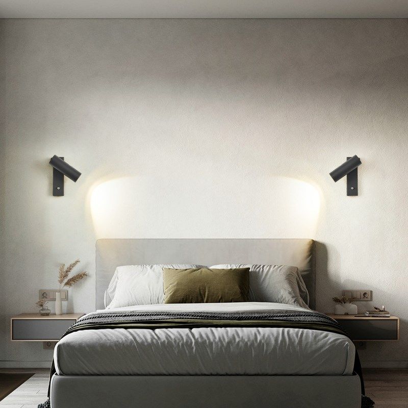 明装射灯壁灯带开关卧室床头灯鱼缸沙发背景墙装饰壁灯阅读壁灯,淘宝优惠券,粉丝福利购,淘宝优惠卷