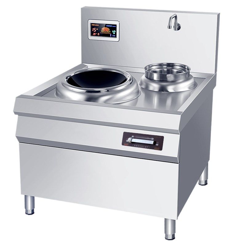 商用电磁炉单头双头小炒炉大功率炒灶凹面立式柜式食堂爆炒单尾炉,淘宝优惠券,粉丝福利购,淘宝优惠卷