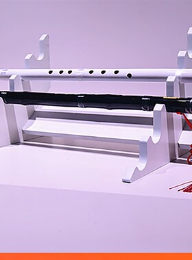 多层笛子架子竹笛展示架箫架洞箫摆放架挂墙笛箫架子琴行尺八架子