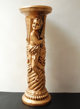 欧式客厅盆景花架树脂落地绿萝置物架创意家用电视柜旁边装饰花架