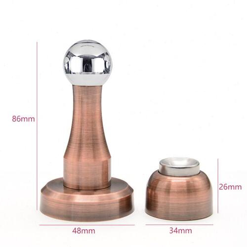 不锈钢门吸304加厚强磁地装厨房卧室墙吸顶门器门挡门阻防撞门碰 - 图2