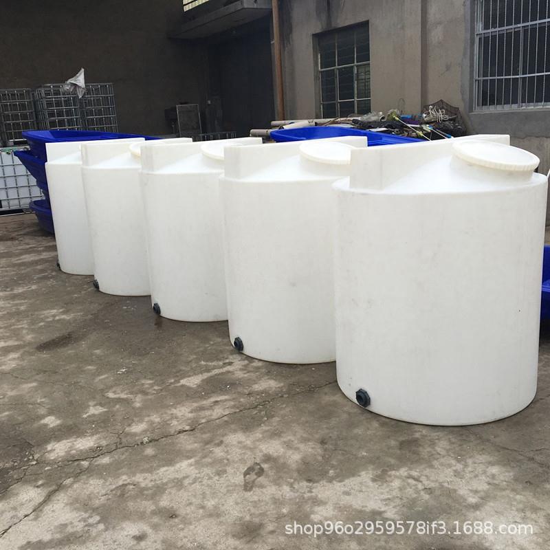 商丘厂家0.5吨锥底搅拌桶500升软化加药箱带搅拌器减速机 - 图2