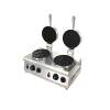 US standard 110V cross-border e-commerce commercial breakfast machine waffle oven fully automatic double-sided heating electric pan waffle maker