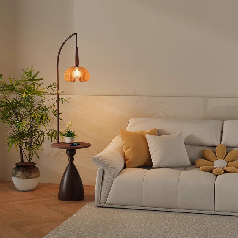 复古落地灯客厅沙发旁茶几灯装饰氛围灯卧室床头护眼一体立式台灯,淘宝优惠券,粉丝福利购,淘宝优惠卷