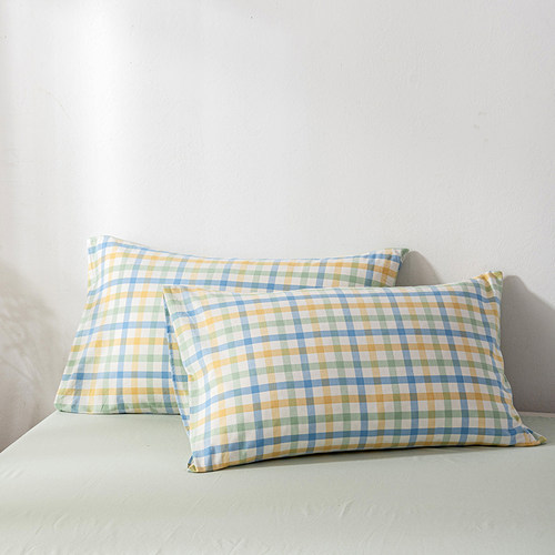 100全棉水洗棉枕套一对装纯棉枕头芯套夏季儿童单人内胆套4874 - 图3