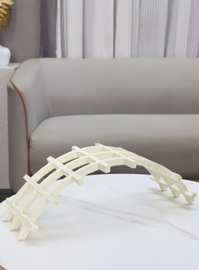 现代简约弯形网格树脂果盘摆件客厅饭厅酒店电视柜软装家居装饰品