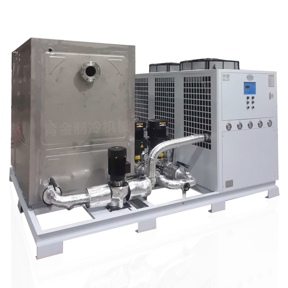 撬装一体式冷水机配有外置水箱内外循环泵工业冷水机集成水系统,淘宝优惠券,粉丝福利购,淘宝优惠卷