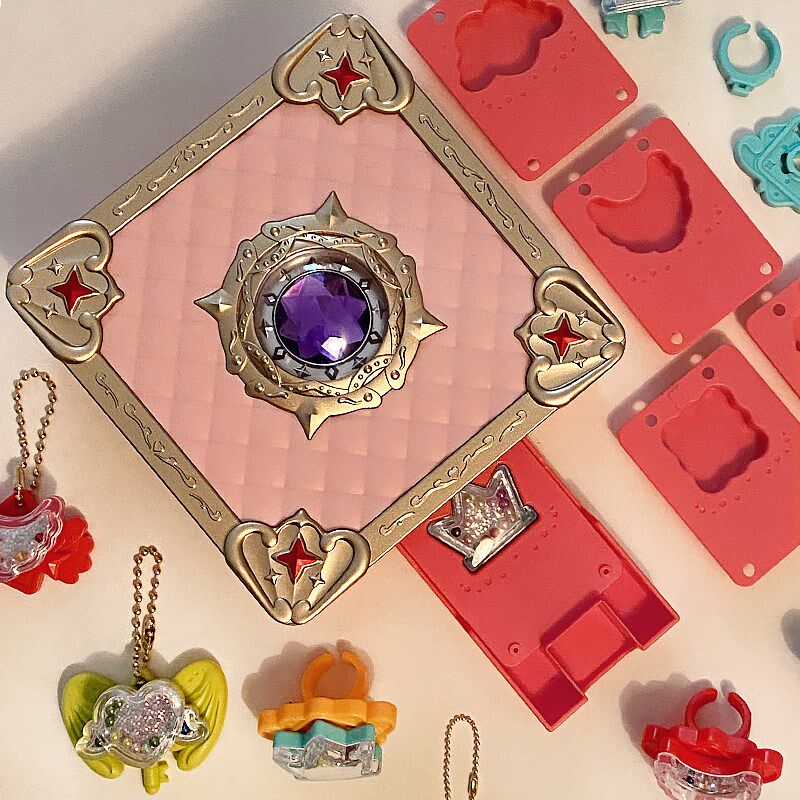 Girls' handmade DIY ring toys, various sticker machines, magic books, children's homemade stickers, hands-on Guka gifts