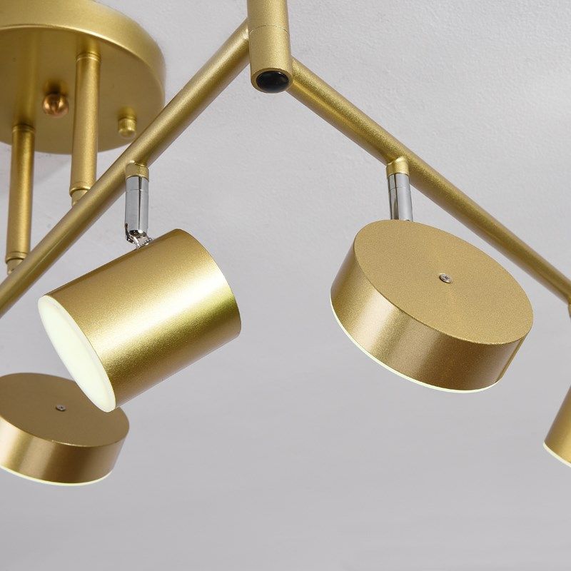 可折叠LED吸顶灯 客厅走廊过道长灯北欧个性前台服装店铺轨道射灯,淘宝优惠券,粉丝福利购,淘宝优惠卷