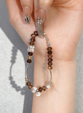 绽木Zenmu天然茶晶手串女冷萃