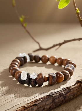 绽木Zenmu天然老山檀手串女我们