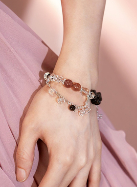 绽木Zenmu草莓晶手串女甜酷千金