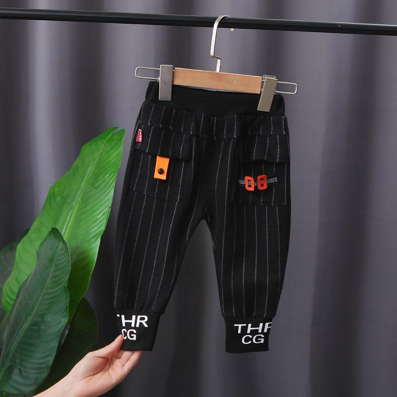 儿童长裤小童宝宝裤子2021新款春秋男童哈伦裤休闲裤运动裤韩版潮,淘宝优惠券,粉丝福利购,淘宝优惠卷