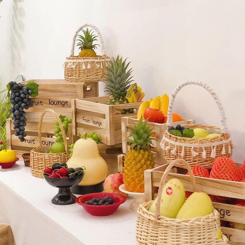 复古实木木框箱 超市陈列装饰木条箱长方形展示木质收纳箱红酒箱,淘宝优惠券,粉丝福利购,淘宝优惠卷