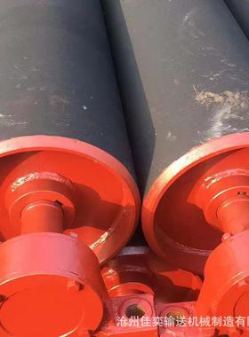 供应包胶滚筒传动改向滚筒矿山机械输送机包胶改向滚筒