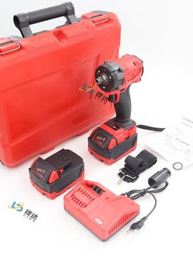 锂电外贸无刷强扭电动扳手起子机充电扳手大扭力红色套装
