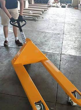 直销液压车5T手动液压搬运车叉车手动液压搬运车加长托盘车