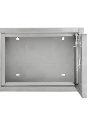 5V挂墙室外小号不锈钢防雨订奶箱牛奶周转箱钥匙箱意见箱信件箱带