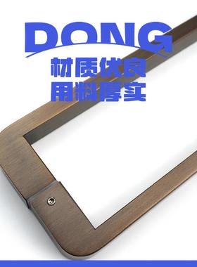 青古铜拉手浴室门拉手卫生间推拉移门不锈钢淋浴房玻璃扶手