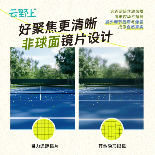 云野上目力追踪日抛10/30片隐形眼镜水凝胶近视透明高清水润舒适 - 图1