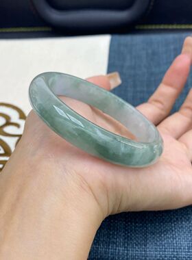 【顺丰包邮】缅甸翡翠手镯冰种6A级翡翠玉手镯油青手镯