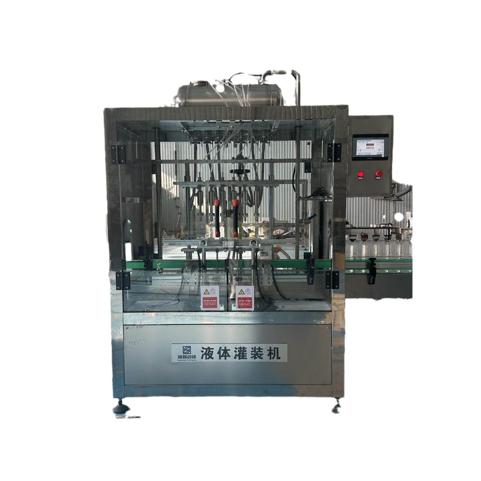 全自动直线负压式红酒洋酒酱油醋液体灌装机防滴漏等液位罐装设备,淘宝优惠券,粉丝福利购,淘宝优惠卷