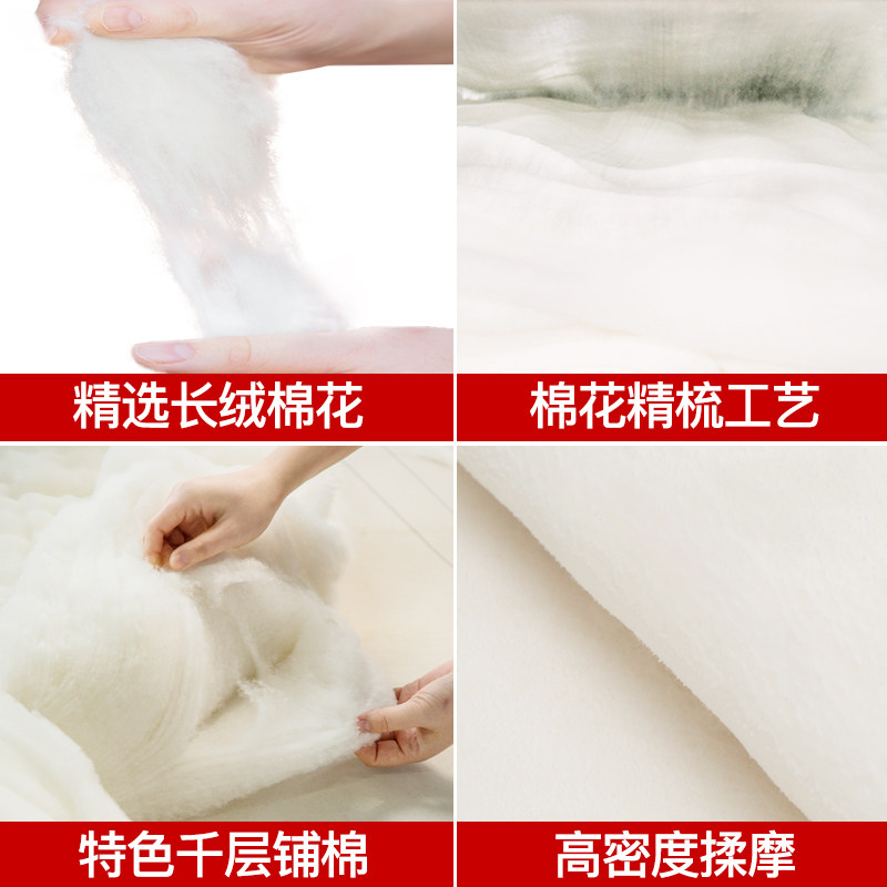 新疆棉被无网被芯纯棉花被子垫被褥子床垫棉絮冬被加厚保暖手工被,淘宝优惠券,粉丝福利购,淘宝优惠卷