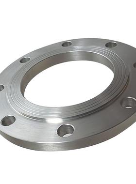 316L不锈钢法兰片50不锈钢平焊法兰盘80锻打不锈钢法兰PN10DN65