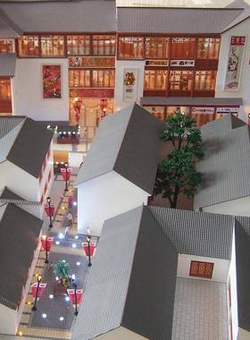 古建筑别墅房地产沙盘城市规划厂区沙盘来图设计