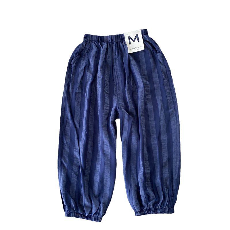 定制~宽松清凉棉皱皱纱哈伦裤 90-150男童夏季薄长裤  防晒防蚊裤,淘宝优惠券,粉丝福利购,淘宝优惠卷